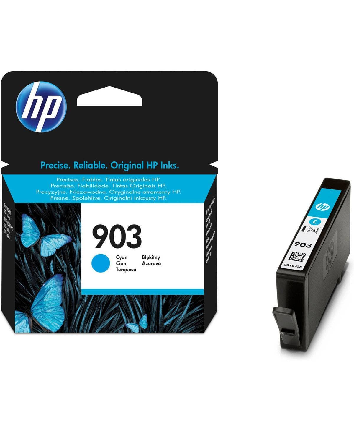 Картридж HP 903 струйный голубой (315 стр)