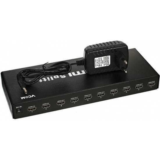 Переключатель-разветвитель HDMI 2 =>8 VCOM<DD4528>