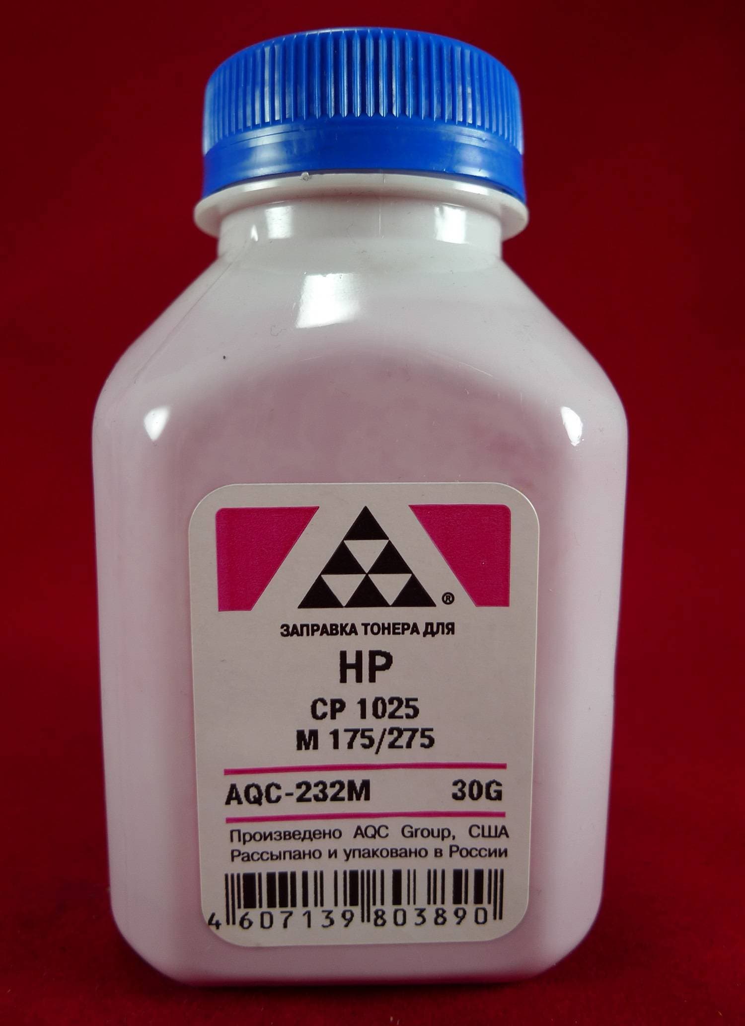 Тонер для картриджей CE313A Magenta (фл. 30г) AQC-США фас.Россия
