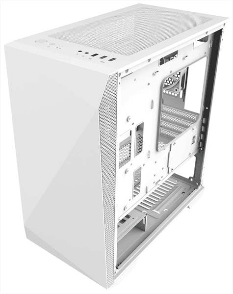корпус ZALMAN Z1 ICEBERG, MATX, WHITE, WINDOW, 2xCOMBO (3.5" OR 2.5"), 3x2.5", 1xUSB2.0, 2xUSB3.0, FRONT 2x120mm, REAR 1x120mm
