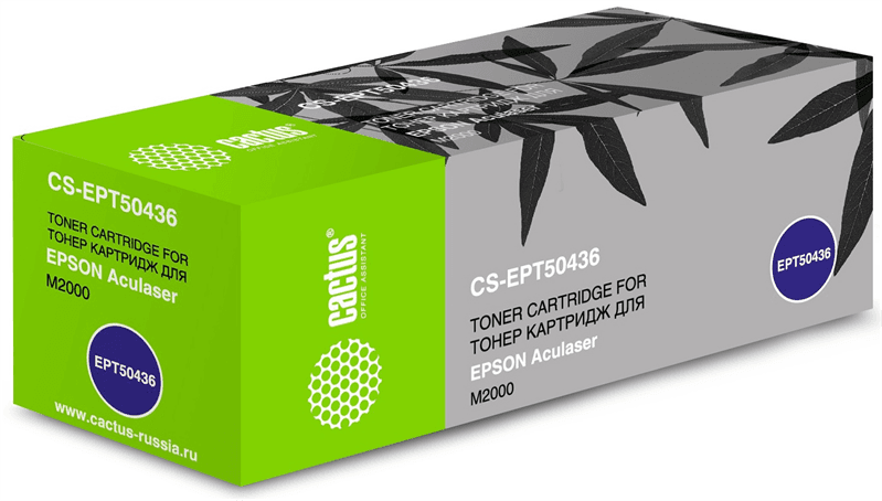 Картридж лазерный Cactus CS-EPT50436 S050436 черный (3500стр.) для Epson AL M2000
