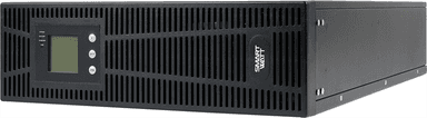 Источник бесперебойного питания SMARTWATT ИБП онлайн, 10000/9000 ВА/Вт, стоечный/напольный, LCD дисплей, порт USB, RJ11/45, EPO, SNMP слот, клеммная колодка, без АКБ, подключение от 2 до 4 внешних батарейных блоков (3703020750004)