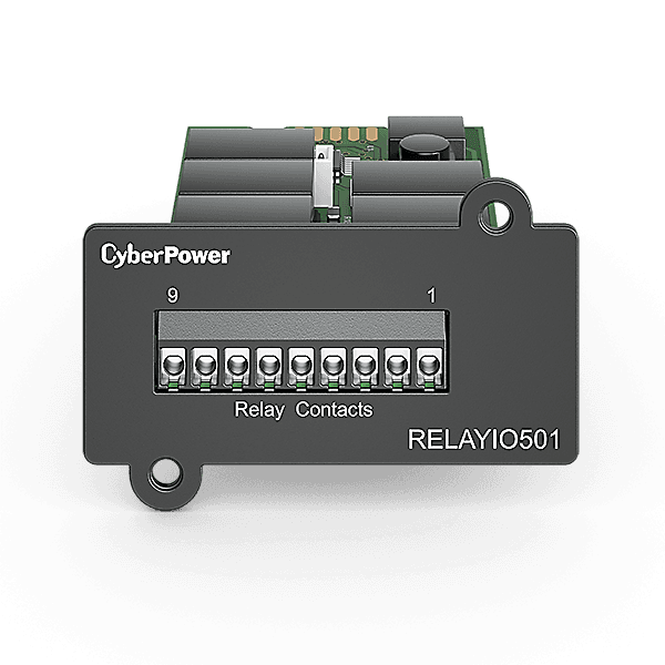 Аксессуар к источнику бесперебойного питания CyberPower Карта сухих контактов CyberPower RELAYIO501 (клеммная колодка)