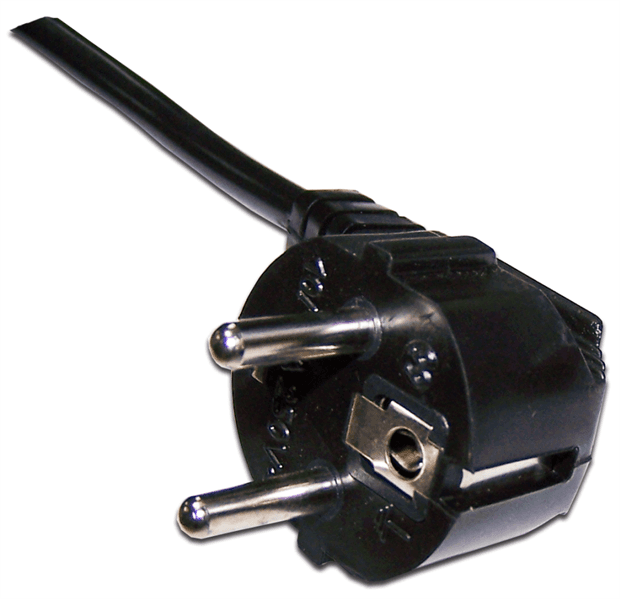 Шнур питания Lanmaster LAN-PP19/SHA-2.0-BK C19-Schuko проводник.:3x1.5мм2 2м 220В 16А черный