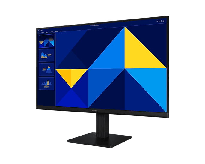 Монитор Samsung 24" Essential S3 S30GD S24D300GAI IPS LED 16:9 1920x1080x100Hz 5ms 250cd 1000:1 178/178 D-Sub HDMI VESA Tilt Black (существенное повреждение коробки)
