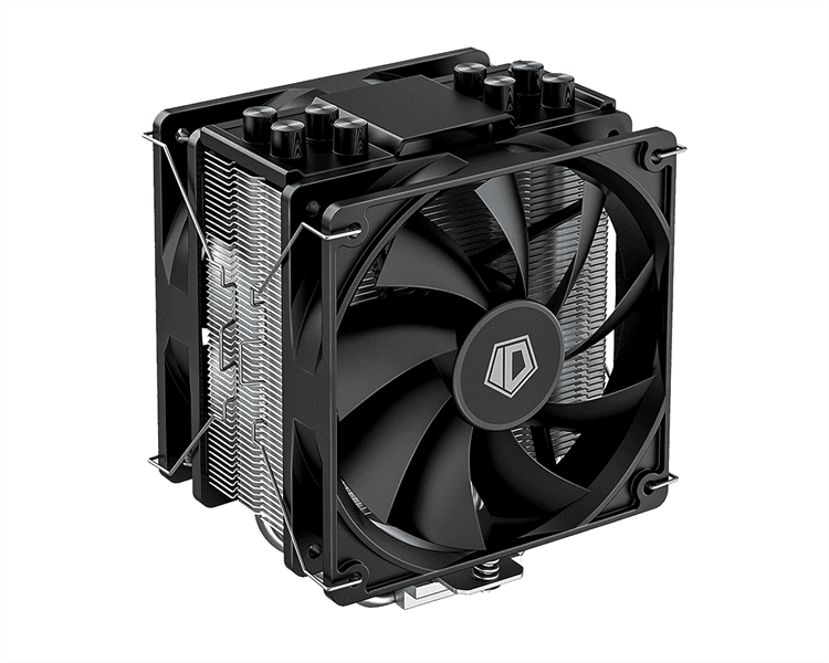 Кулер для процессора ID-COOLING SE-214-XT PLUS LGA1700/1200/115X/AM5/AM4 (16шт/кор, TDP 200W, PWM, 4 тепл.трубки прямого контакта, 2 x FAN 120mm) RET