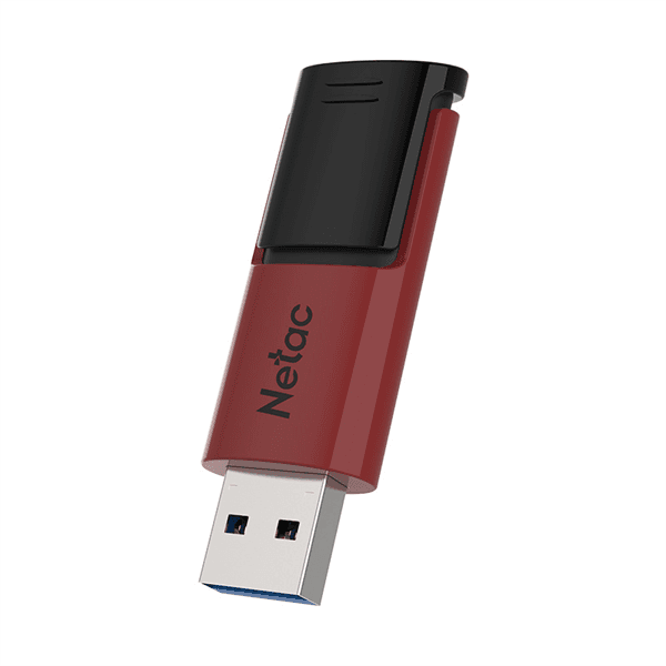 Носитель информации Netac U182 Red 64GB USB3.0 Flash Drive, retractable