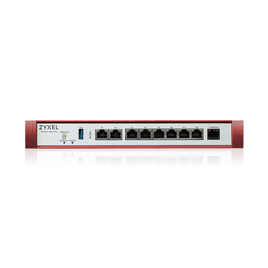 Межсетевой экран Zyxel USG FLEX 200H с подпиской Gold на 1 год (AV, CF, IDP/DPI, Sandboxing, SecuReporter, Secure Wi-Fi, 40 AP), Rack, 2xRJ-45: 1/2.5G (LAN/WAN), 6xRJ-45: 1G (LAN/WAN), 1xUSB3.0, AP Co