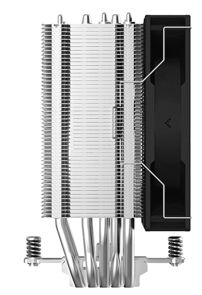Кулер для процессора DEEPCOOL AG500 LGA1700/1200/115X/AM5/AM4 (12шт/кор, TDP 240W, PWM, Fan 120mm, 5 тепл. Трубок, черный) RET (R-AG500-BKNNMN-G)
