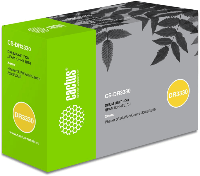 CACTUS Блок фотобарабана CS-DR3330 черный 30000 стр (101R00555)