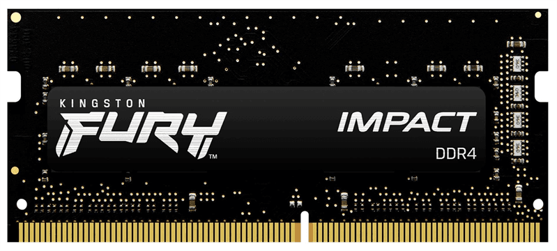 Память оперативная/ Kingston 8GB 3200MT/s DDR4 CL20 SODIMM FURY Impact