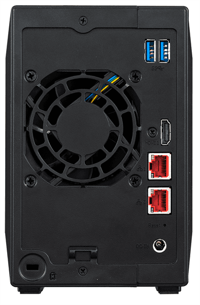 НАС сервер ASUSTOR AS5202T 2-Bay NAS/Media player/Intel Celeron J4005 2.0GHz up to 2.7GHz (Dual-Core ), 2GB SO-DIMM DDR4, noHDD(HDD,SSD),/2x 2,5Gb (LAN)/3xUSB3.2,HDMI/4ip camera license