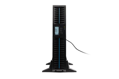Источник бесперебойного питания SMARTWATT ИБП онлайн, чистый синус, мощность 2000/1800 ВА/Вт, стоечный/напольный, LCD дисплей, порт USB, RS232, EPO, SNMP слот, Shuko socket CEE7/4 - 2 шт., встроенные АКБ 4*7 Ач (3703020040003)