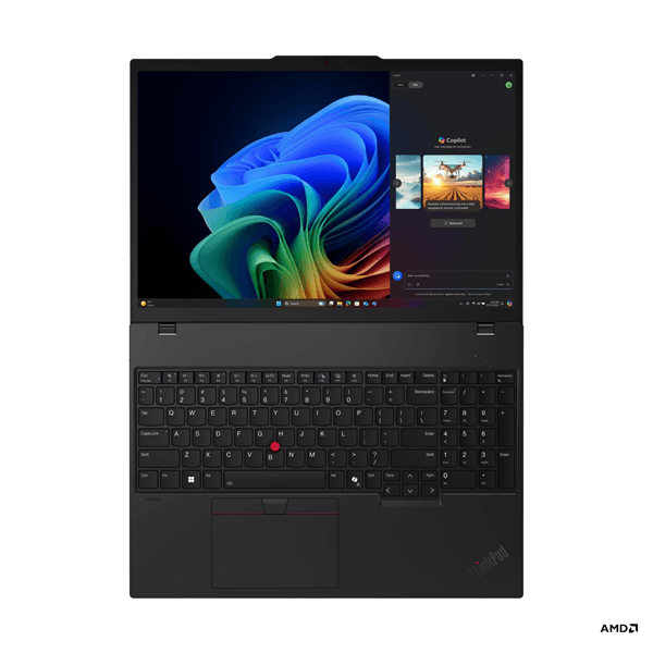 Ноутбук ThinkPad T16 AMD G4 16" WUXGA (1920x1200)IPS 400nits, Ryzen AI 7 PRO 350, 16GB DDR5 -5600, 512GB SSD M2, Radeon 860M, WiFi7,BT, TPM2.0,Cam, Kb Ru/Eng, 86Wh , Win 1 (существенное повреждение коробки)