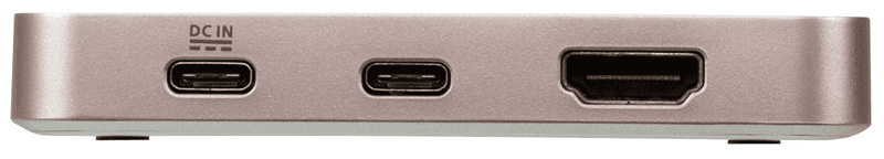Dock станция ATEN USB-C 4K Ultra Mini Dock with Power Pass-through (после тестирования)
