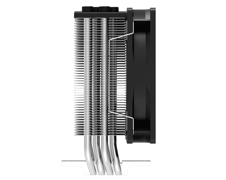 Кулер для процессора ID-COOLING SE-214-XT ARGB LGA1700/1200/115X/AM4 (16шт/кор, TDP 180W, PWM, 4 тепл.трубки прямого контакта, FAN 120mm, Addressable RGB LED) RET