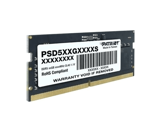 Модуль памяти SODIMM 16GB DDR5-5600 PSD516G560081S PATRIOT