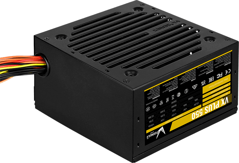 Блок питания Formula V Line VX PLUS 550, 550W, ATX12V v2.3, 12cm Fan (ex Aerocool)