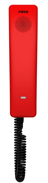 IP-телефон Fanvil H2U, 2 SIP-акк., POE, 1x100 Mbps, Красный, 1 прог. клав.