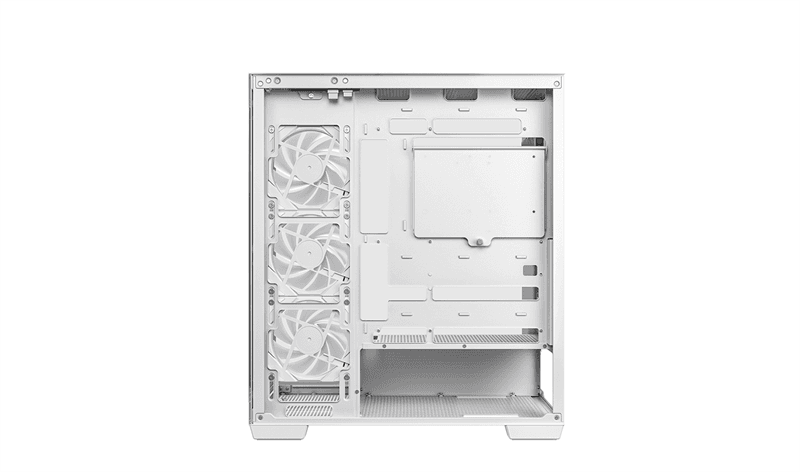корпус Deepcool CG580 4F WH без БП, боковое окно (панорама), 4x120mm ARGB PWM вентилятора, белый, ATX (R-CG580-WHADA4-G-1)
