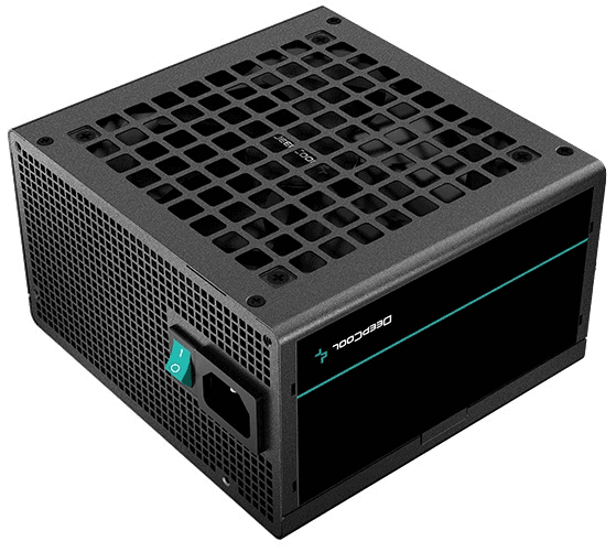 Блок питания Deepcool PF450 80+ (ATX 2.4 450W, PWM 120mm fan, 80 PLUS, Active PFC) RET (R-PF450D-HA0B-WDEU) (существенное повреждение коробки)