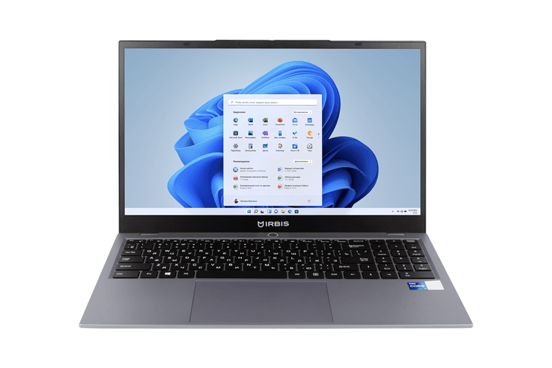 Ноутбук IRBIS 16NBP01 16" WUXGA (1920x1200) IPS 300cd,Ultra 7 155U,16Gb LPDDR5-5600,512Gb SSD,Wi-Fi 6+BT 5,76Wh,Metal case,Kbd Backlit,FPS,TPM 2.0,1.8kg,Grey,1y warranty,Win11Pro