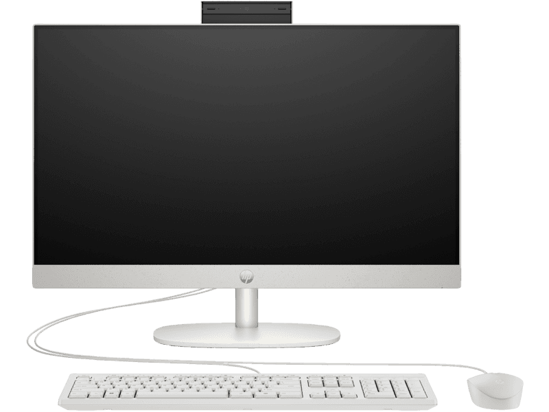 Моноблок HP ProOne 245 G10 All-in-One NT IPS 23,8"(1920x1080)Ryzen5-7520U,8GB,512GB,eng usb kbd,mouse,5MP,WiFi,BT,White,DOS,1Wty