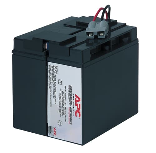 Комплект сменных батарей для Источника Бесперебойного Питания APC Battery replacement kit for SUA1000XLI, SUA1500I, SUA750XLI, BP1400I, SU1000XLI, SU1000XLINET, SU1400I, SU700XLI, SU700XLINET, SUVS1400I, SU1400INET (сборка из 2 батарей)