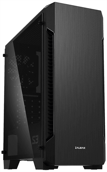 Корпус Zalman S3 TG ATX Mid Tower PC Case, 120mm fan x3, T/G