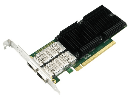 Lr-Link LRES1014PF-2QSFP28 Сетевая карта/ PCIe x16 100G Dual Port QSFP28 Server Network Card