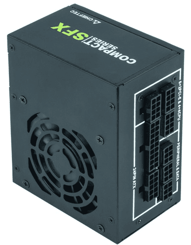 Блок питания 550W Chieftec <CSN-550C> SFX APFC 80mm CabMan 80+