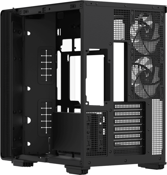 корпус Formula V Line Crystal Z7 PA Black, ATX, TYPE-C*1, USB3.0*1, Front+Side Glass, SIDE 3x PERFORMANCE ARGB, REAR 2x PERFORMANCE ARGB (незначительное повреждение коробки)