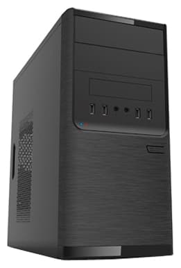 Корпус Powerman <ES701> mATX 450W Black