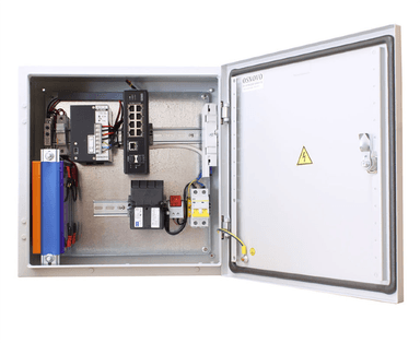 Уличный коммутатор OSNOVO OSS-44TB1(SW-60812/I) Уличный коммутатор в корусе из нержавеющей стали с термостабилизацией и резервным питанием на базе уличной станции OSNOVO OSS-44TB1. Порты: 6 x FE (10/100Base-T) с PoE (до