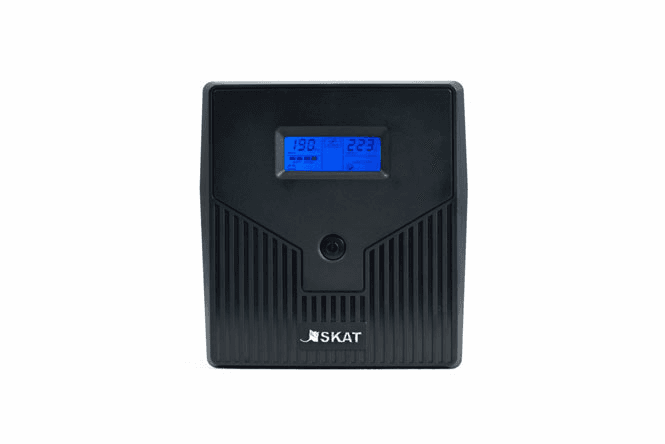 ИБП (456) Бастион SKAT-UPS 1000ВА/600Вт/Line-Interactive/АКБ 7Ачх2/220В/2xC13/3 л.г./МПТ