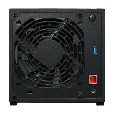 Сетевое хранилище ASUSTOR AS1104T 4-Bay NAS/CPU (2Core) 1.4GHz/1GBDDR4/noHDD,LFF(HDD,SSD)/1x1GbE(LAN)/2xUSB3.2/