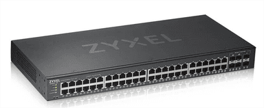 ZYXEL GS1920-48V2-EU0101F Гибридный Smart коммутатор NebulaFlex GS1920-48v2, 48xGE, 4xCombo (SFP/RJ-45), автономное/облачное управление