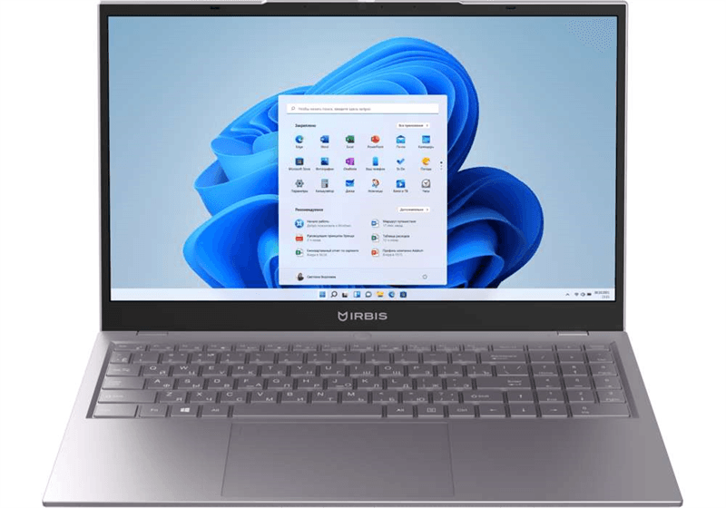 Ноутбук IRBIS 15NBP3508 15.6" FHD (1920x1080) IPS AG,Core i5-1240P,16Gb DDR4-3200(1),512Gb SSD,Wi-Fi 6+BT 5,76Wh,Metal Case,Kbd Backlit,1.77kg,Dark Grey,3y warranty,Win11Pro