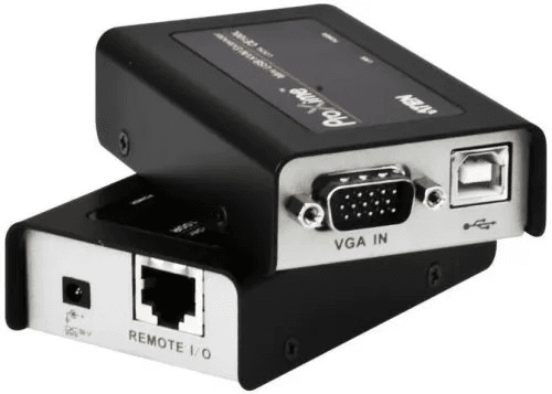 Переключатель ATEN USB VGA Cat 5 Mini KVM Extender (1280 x 1024@100m)