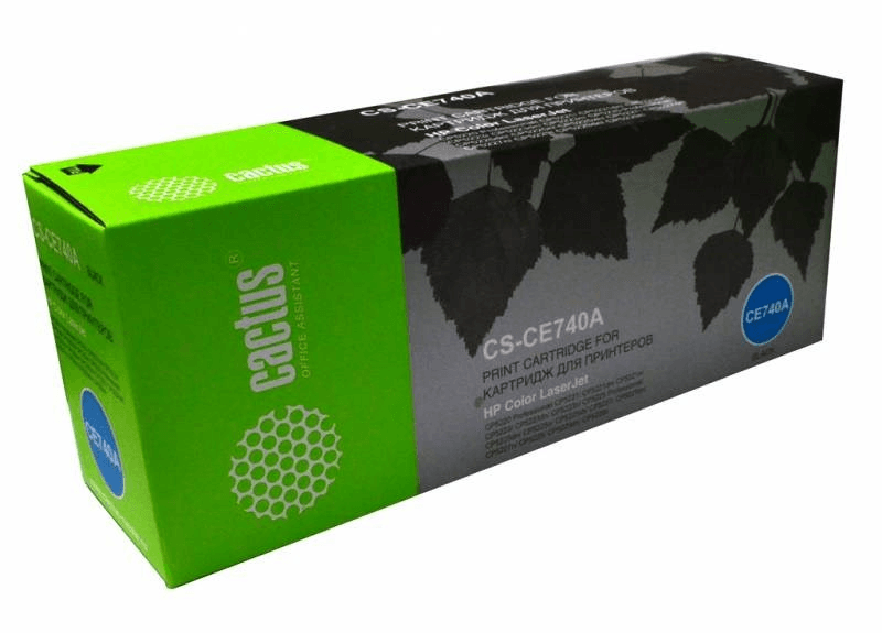 CACTUS CS-CE740A Картридж лазерный черный 7000 стр