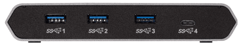 USB переключатель ATEN 2-Port USB-C Gen 2 Sharing Switch with Power Pass-through