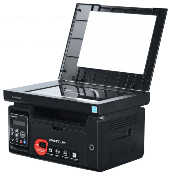 Лазерное многофункциональное устройство Pantum M6500, P/C/S, Mono laser, А4, 22 ppm (max 20000 p/mon), 600 MHz, 1200x1200 dpi, 128 MB RAM, paper tray 150 pages, (неоригинальная коробка, потёртости, царапины, после СЦ, неисправен картридж)