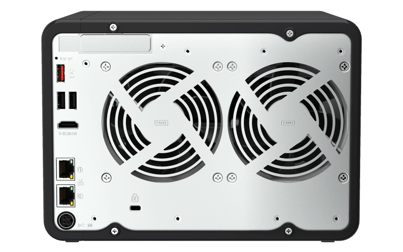 Системы хранения данных QNAP SMB QC 2GhzCPU/8Gb/upto 6HDD, up to 22 with TL-D800C/SATA(3,5" 2,5")/ 2xUSB3.2 2xUSB2.0/1xHDMI/1xExp.slot/2x2,5Gb/iSCSI/1xPS/3YW TS-664-8G-EU-RU