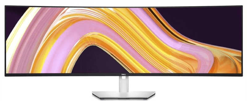 Монитор Dell 49" U4924DW Curved S/BK(IPS;32:9;5120x1440x60Hz;350cd/m2;2000:1;5ms;178/178;1,07bill;2xHDMI;DP;4xUSB-C,5xUSB 3.2;RJ45;Spk 9W;HAS;Tilt;Swiv;VESA)