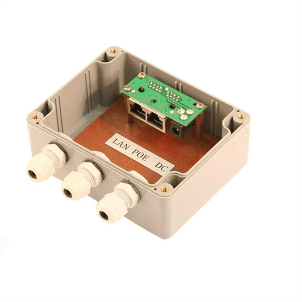 Пассивный PoE-инжектор OSNOVO Midspan-1/PW Уличный пассивный PoE-инжектор/PoE-сплиттер. Предназначен для питания оконечных сетевых устройств. Напряжение PoE - до 57V(конт. 4,5 (+), 7,8 (-)). Fast Ethernet. Максимальный ток