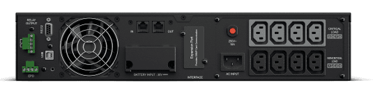 ИБП CyberPower OL1000ERTXL2U (1000VA/900W USB/RS-232/Dry/EPO/SNMPslot/RJ11/45/ВБМ, 8*IEC)
