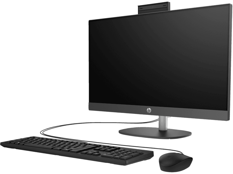 Моноблок HP ProOne 245 G10 All-in-One NT IPS 23,8"(1920x1080)Ryzen5-7520U,8GB,512GB,eng usb kbd,mouse,5MP,WiFi,BT,Iron Gray,DOS,1Wty