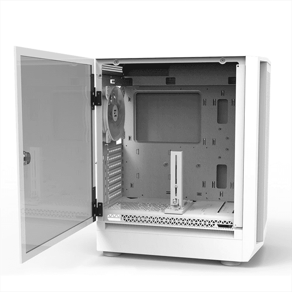Компьютерный корпус ZALMAN i6, EATX, WHITE, FRONT MESH, WINDOW, 2x3.5", 3x2.5", 1xUSB 2.0, 1xUSB 3.0, 1xUSB Type C, FRONT 3x140мм RGb LED, REAR 1x140мм RGb LED