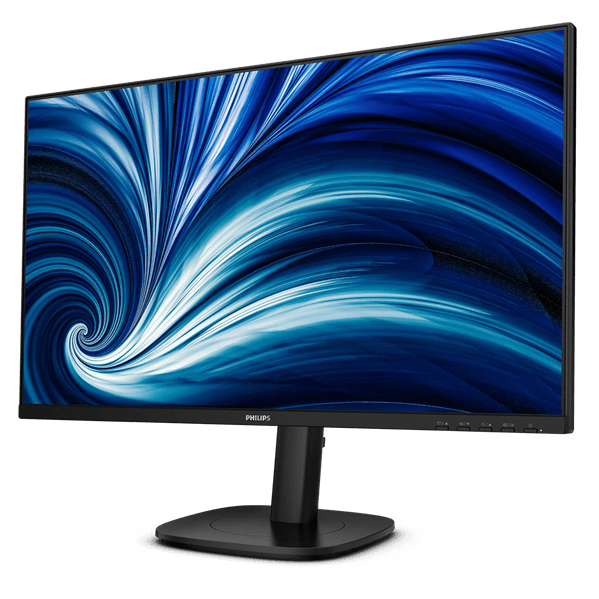 Мониторы 27" Philips 27B2N3500J 2560x1440, WLED, 16:9, IPS, 350cd, 4ms, 1300:1, 50M:1, 178/178, 2*HDMI, DP, USB Hub: 4*USB3.2, Speakers, 120Hz, Tilt, HAS, Swivel, Pivot, Internal, VESA, Black, 3y