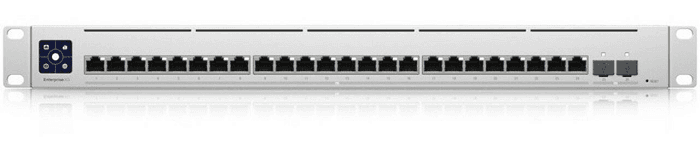 Коммутатор Ubiquiti Switch Enterprise XG 24 Layer 3 switch with (24) 10GbE RJ45 ports and (2) 25G SFP28 ports.